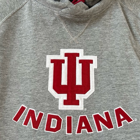 Vintage Y2K Indiana Hoosiers Champion hoodie sweater sweatshirt collegiate NCAA - Picture 8 of 16